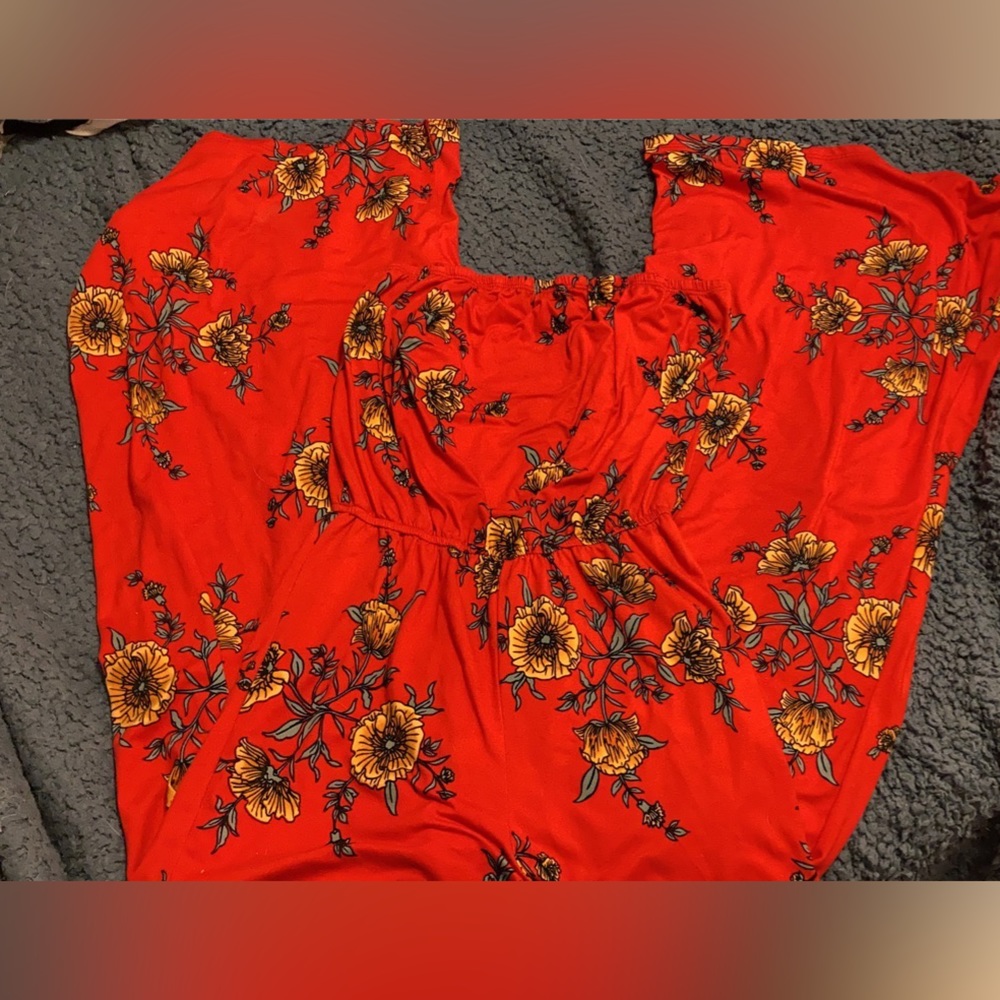 dee elly, first Medium-Large, Strapless Jumpsuit